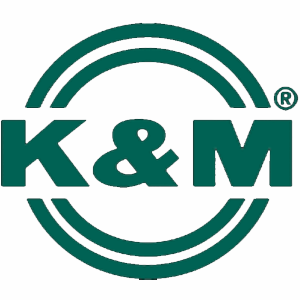 k and m