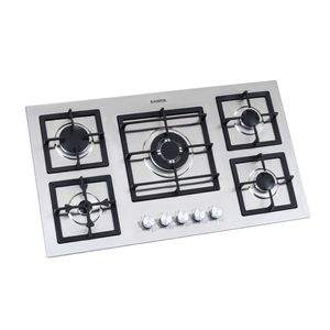 اجاق گاز 5 شعله ایلیا استیل مدل s514