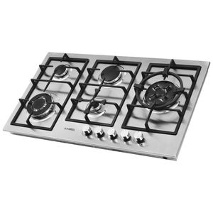 اجاق گاز 5 شعله ایلیا استیل مدل s515
