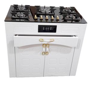 اجاق گاز 5 شعله هاکان مدل رو شیشه  فندک دار دو درب جا قاشوقی __chm_ m6__