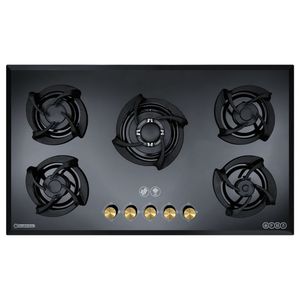 اجاق گاز صفحه ای درخشان مدل g609 پنج شعله