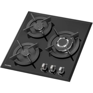 اجاق گاز صفحه‌ای سه شعله ایلیا استیل مدل g301