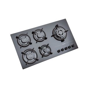 اجاق گاز صفحه‌ای پنج شعله استیل البرز مدل g5967