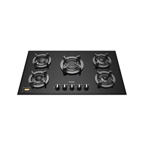 اجاق گاز صفحه‌ای پنج شعله تکنوکیت مدل bergamo tk 519g