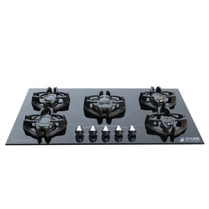 اجاق گاز صفحه‌ای پنج شعله پارس مطمئن البرز مدل ترموکوپل دار  g520