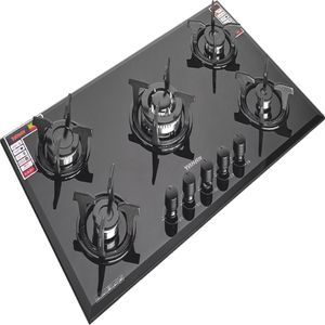اجاق گاز صفحه‌ای پنج شعله یانان مدل g302