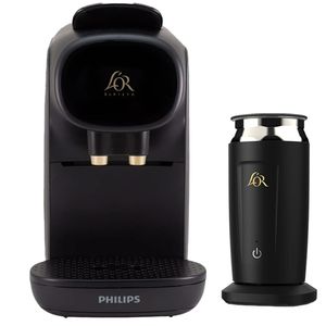 اسپرسو ساز ۸۰۰ میلی‌لیتر فیلیپس مدل barista sublime به همراه کف شیرساز لور