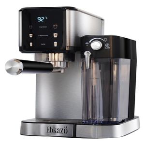 اسپرسوساز ابکازو مدل cm 1183 مناسب تهیه اسپرسو کافه لاته موکا کاپوچینو ماکیاتو ریسترتو لانگو و امریکانو دارای 1 عدد نازل قهوه مکانیزم نظافت خودکار سینی چکه گیر