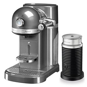 اسپرسوساز نسپرسو مدل kitchenaid همراه با دستگاه کف‌ شیر ساز