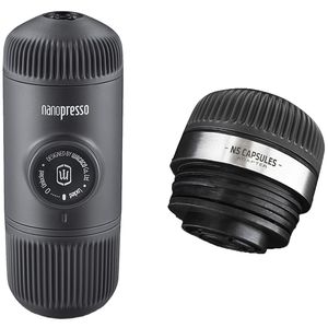 اسپرسوساز واکاکو مدل nanopresso همراه با کیت تبدیل کپسول