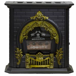 بخاری گازی بهکاران مدل شومینه طرح پرنس کد f 28000