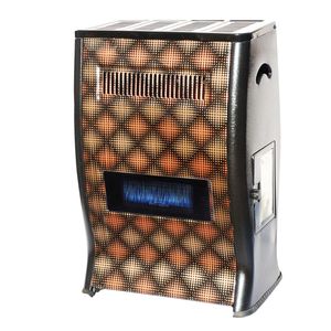 بخاری گازی هیتا شعله طرح گرافیکی پودری مدل فرشته hta 700 dw