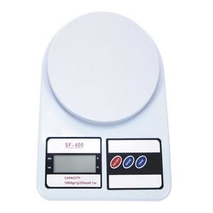 ترازو آشپزخانه الکترونیک مدل sf 400 به همراه چاقو