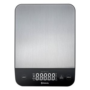 ترازو آشپزخانه دیجیتال اتک سیتی مدل eks l221 sus حداکثر ظرفیت قابل اندازه‌گیری 10 کیلوگرم با دقت اندازه‌گیری 1 گرم