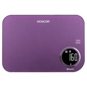 ترازو آشپزخانه دیجیتال سنکور مدل sks7073vt حداکثر ظرفیت قابل اندازه‌گیری 5 کیلوگرم با دقت اندازه‌گیری 1 گرم