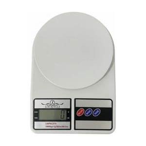 ترازو آشپزخانه دیجیتال لوکاتلی مدل sf 400 حداکثر ظرفیت قابل اندازه‌گیری 10 کیلوگرم با دقت اندازه‌گیری 1 گرم