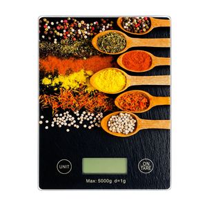 ترازو آشپزخانه دیجیتال مدل kitchen scale sh s حداکثر ظرفیت قابل اندازه‌گیری 5 کیلوگرم با دقت اندازه‌گیری 1 گرم