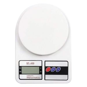ترازو آشپزخانه دیجیتال مدل sf_400 حداکثر ظرفیت قابل اندازه‌گیری 10 کیلوگرم با دقت اندازه‌گیری 1 گرم