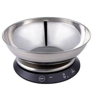 ترازو آشپزخانه دیجیتال مدل un.6516 حداکثر ظرفیت قابل اندازه‌گیری 5 کیلوگرم با دقت اندازه‌گیری 1 گرم