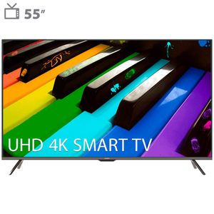 تلوزیون ال ای دی هوشمند ایکس ویژن مدل xyu795g سایز 55 اینچ