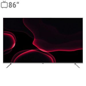 تلویزیون 86 اینچ کیو ال ای دی هوشمند جی وی سی مدل qlt 86 n100