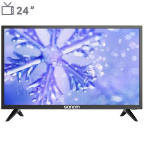 تلویزیون ال ای دی صنام مدل sle 24m111 سایز 24 اینچ