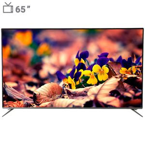 تلویزیون ال ای دی هوشمند آوکس مدل at6519ks سایز 65 اینچ