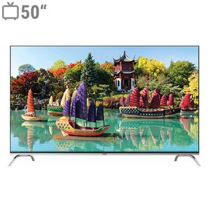 تلویزیون ال ای دی هوشمند آیوا مدل zs pm8u50uhd سایز 50 اینچ