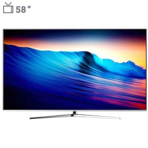تلویزیون ال ای دی هوشمند جی پلاس مدل gtv 58lu721s سایز 58 اینچ