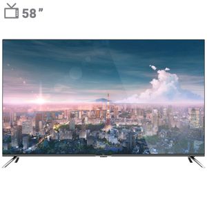 تلویزیون ال ای دی هوشمند جی پلاس مدل gtv 58lu722s سایز 58 اینچ