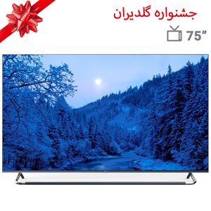 تلویزیون هوشمند جی پلاس مدل gtv 75pqm922s سایز 75 اینچ   مخصوص جشنواره گلدیران