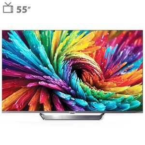 تلویزیون کیو ال ای دی هوشمند آیوا مدل zq gc3h55uhd سایز 55 اینچ