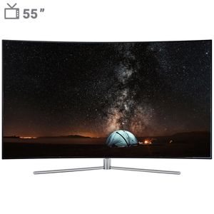 تلویزیون کیولد هوشمند خمیده سامسونگ مدل 55q7880 سایز 55 اینچ