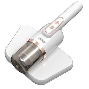 جارو شارژی تخت خواب mdhl مدل uv با مکش قوی نور uv ضدعفونی‌کننده فیلتر hepa سه‌گانه 2 سرعت و باتری شارژی 1200mah
