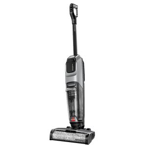 جارو شارژی عصایی بیسل مدل crosswave omniforce edge 4000e با باتری 2500mah توان مکش 31 airw سه حالت کاری powervac powermop و turbo مخزن زباله 660 میلی‌لیتری مخزن مایعات 440 میلی‌لیتری برس خودتمیزشونده و فناوری zerogap