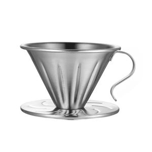 دریپر قهوه مدل v60 steel کد portable