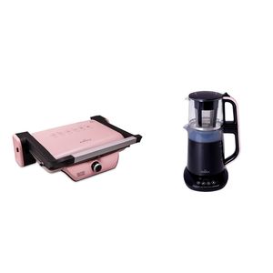 ساندویج ساز کاراجا مدل gastro به همراه چای ساز کاراجا مدل demfit
