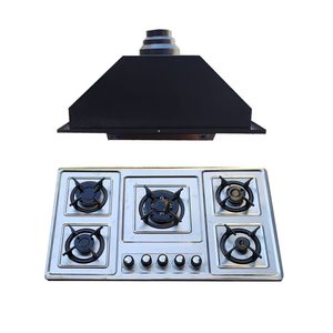 ست اجاق گاز صفحه ای و هود رینوزیت استار مدل setstl_rin