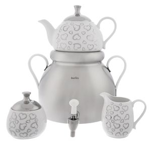 ست قوری و کتری باریکو مدل amora