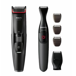 ست ماشین اصلاح موی صورت فیلیپس مدل bt5202_00 به همراه ماشین خط زن فیلیپس مدل mg1100_00