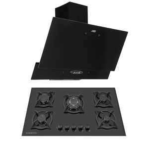 ست هود و اجاق گاز صفحه ای مدل set 21506c