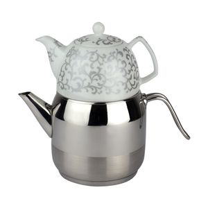 ست کتری قوری مدل لوله ای کد un 7280