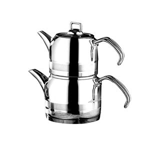ست کتری و قوری انزا مدل metal ortaboy