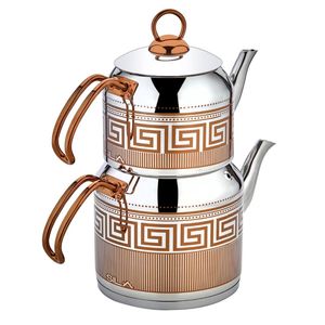 ست کتری و قوری سیلا مدل piramit