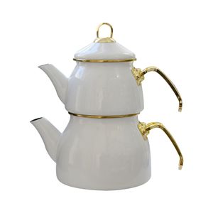 ست کتری و قوری پاچی مدل beyaz