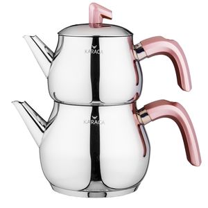 ست کتری و قوری کاراجا مدل کایرا رزگلد