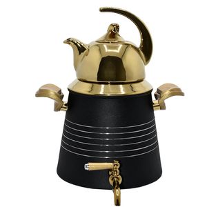 ست کتری و قوری کروپ ست مدل هرمی رنگی