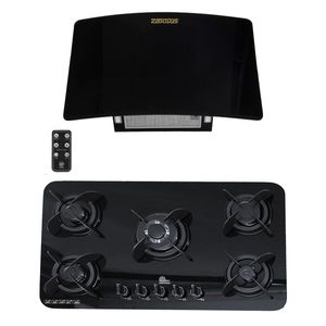ست گاز و هود زرتوس مدل zg6015004