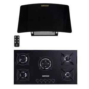 ست گاز و هود زرتوس مدل zg6015080