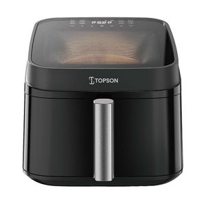 سرخ‌کن هواپز 6 لیتری تاپسون af t1065 با توان 1700 وات دمای 80 تا 200 درجه تایمر 60 دقیقه‌ای بیش از 7 برنامه پخت و شست‌وشوی اقلام جانبی در ماشین ظرفشویی